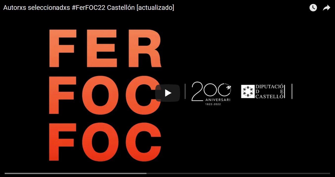 FER FOC 2022 · autorxs seleccionadxs